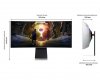 Samsung Monitor komputerowy gamingowy 34 cale LS34DG850SUXDU